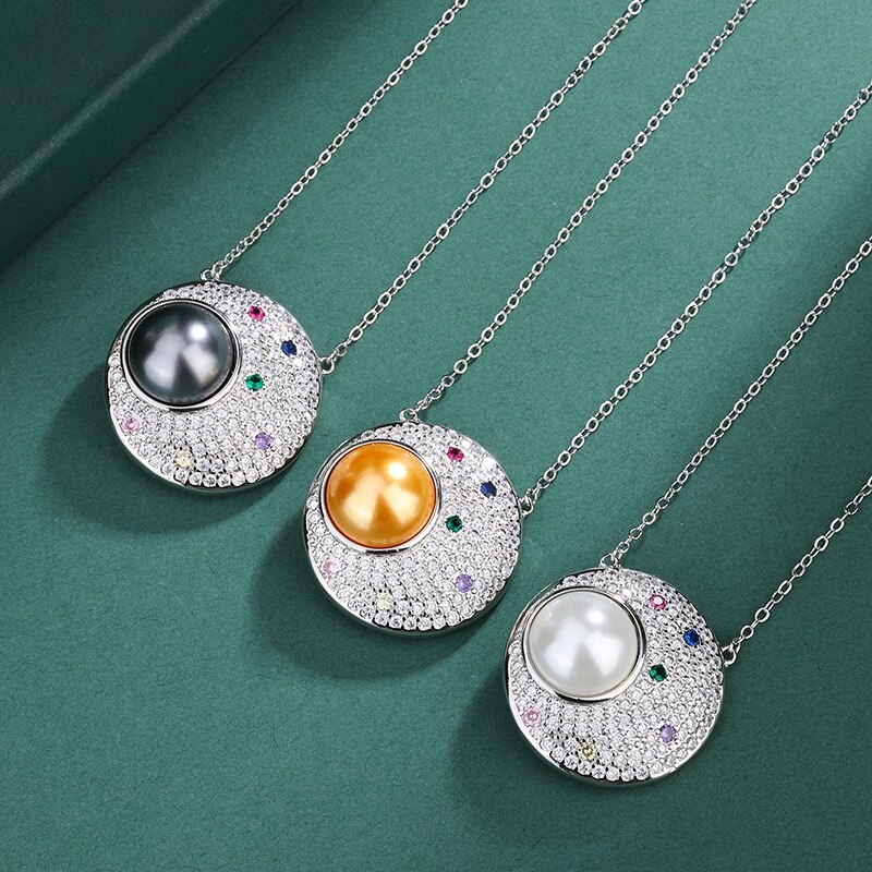 2023-New-White-Pearl-Colorful-Crystal-Pendant-Necklace-Moon-Circular-Charms-Women-Jewelry-Accessories-Prom-Banquet.jpg